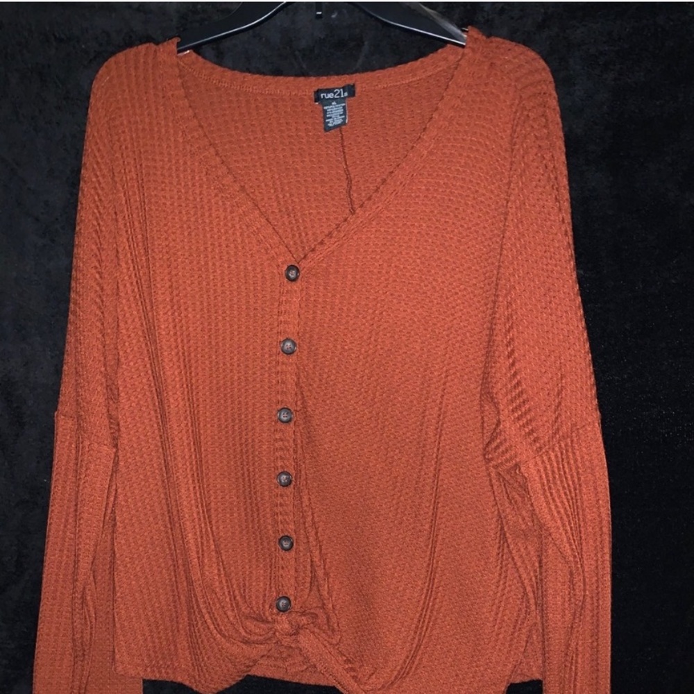 Long sleeve, rue 21, off orange
